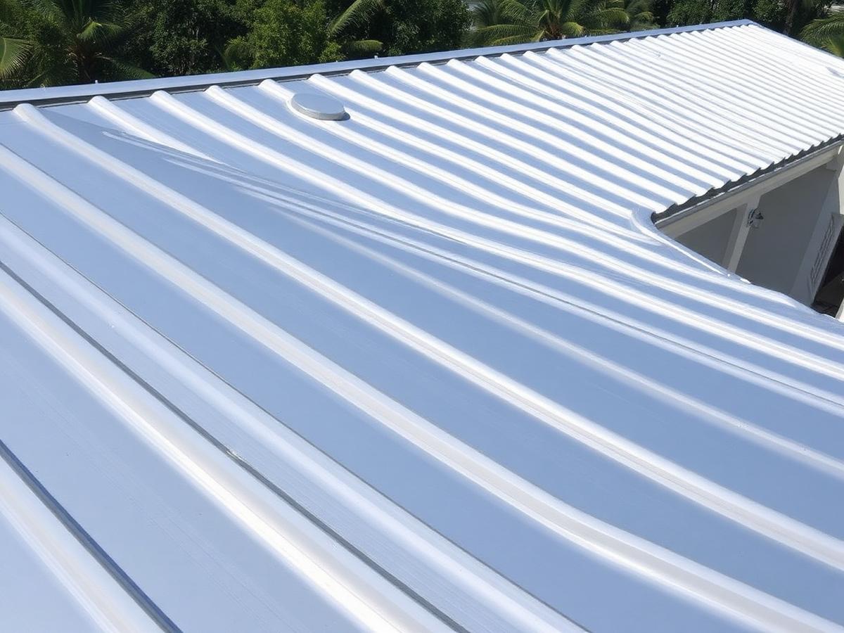 Completed roof in Southside Business Park